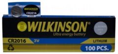 CR2016   Wilkinson 3V Lithıum Para Pil