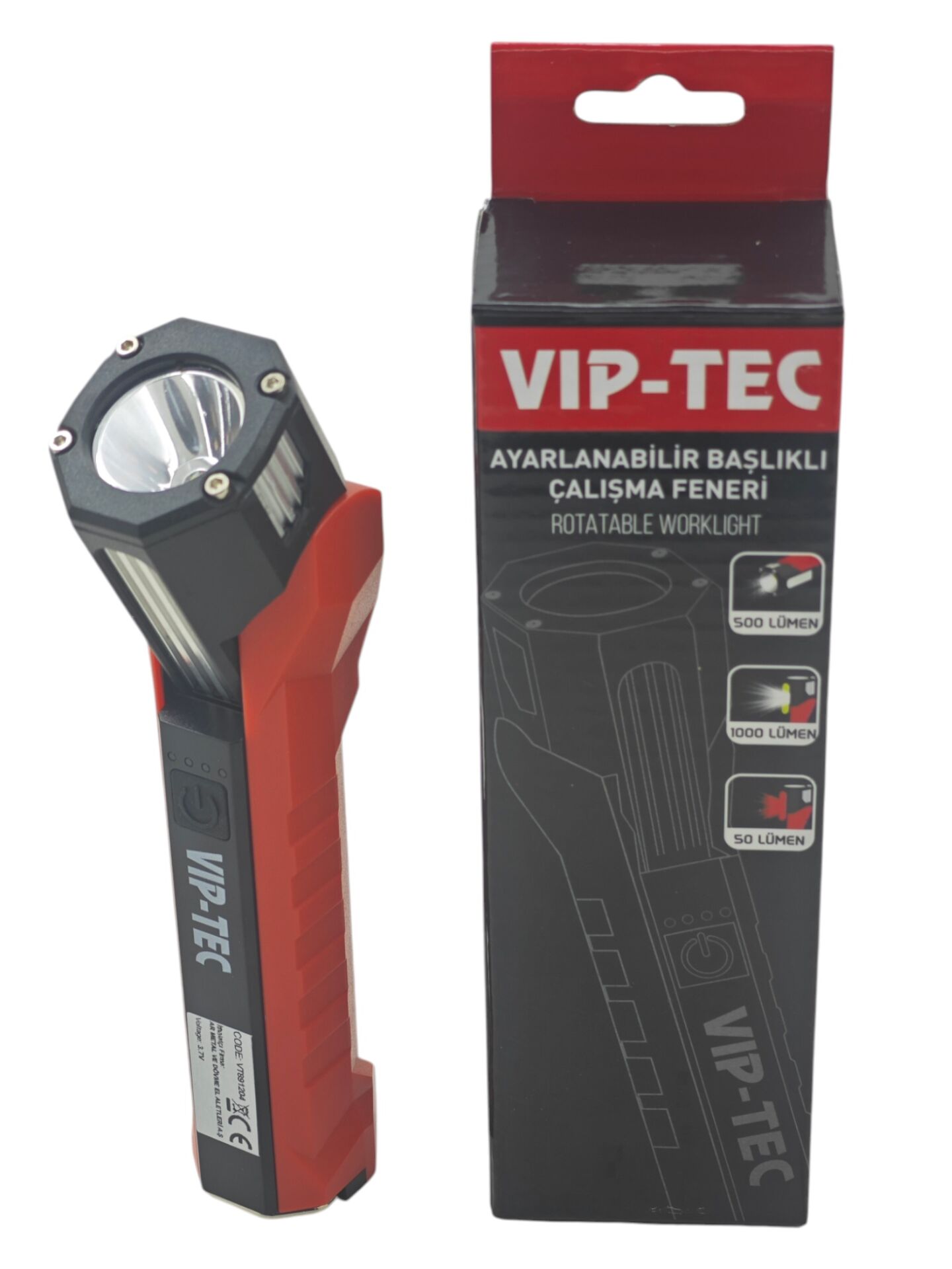 VT891204   Vip-Tec Ayarlanabilir Başlıklı Fener