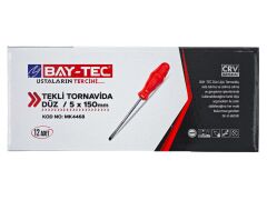 Mk4468   Bay-Tec Tekli Tornavida 5*150 (Düz)