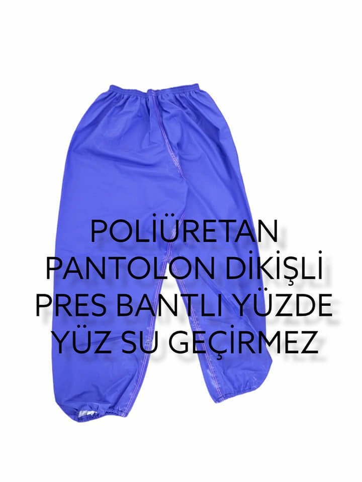 35-02   Pu Pantolon Yağmurluk