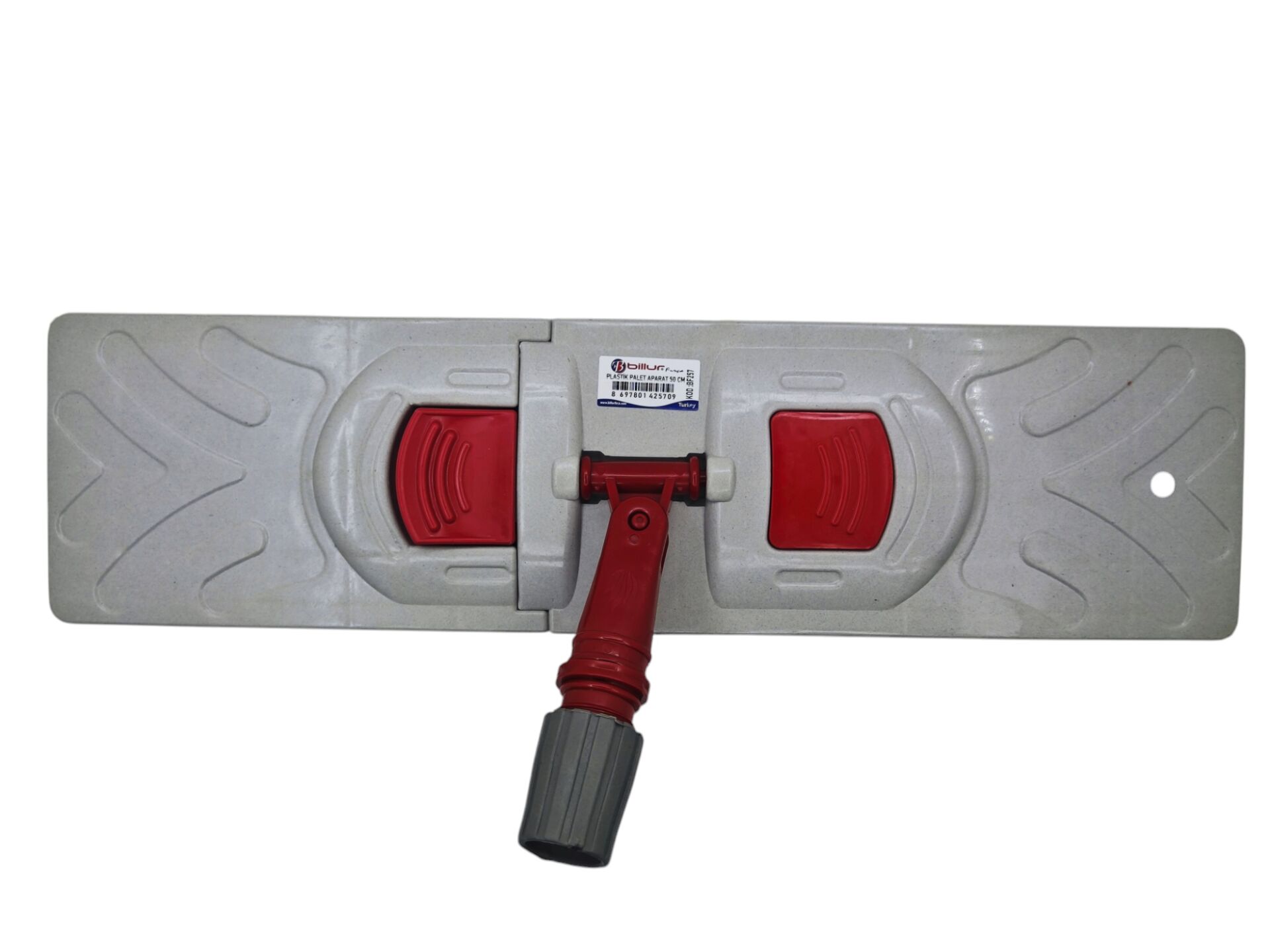 BF257   Billur Fırça Tek Düğme Nemli Mop Palet Aparat 50cm