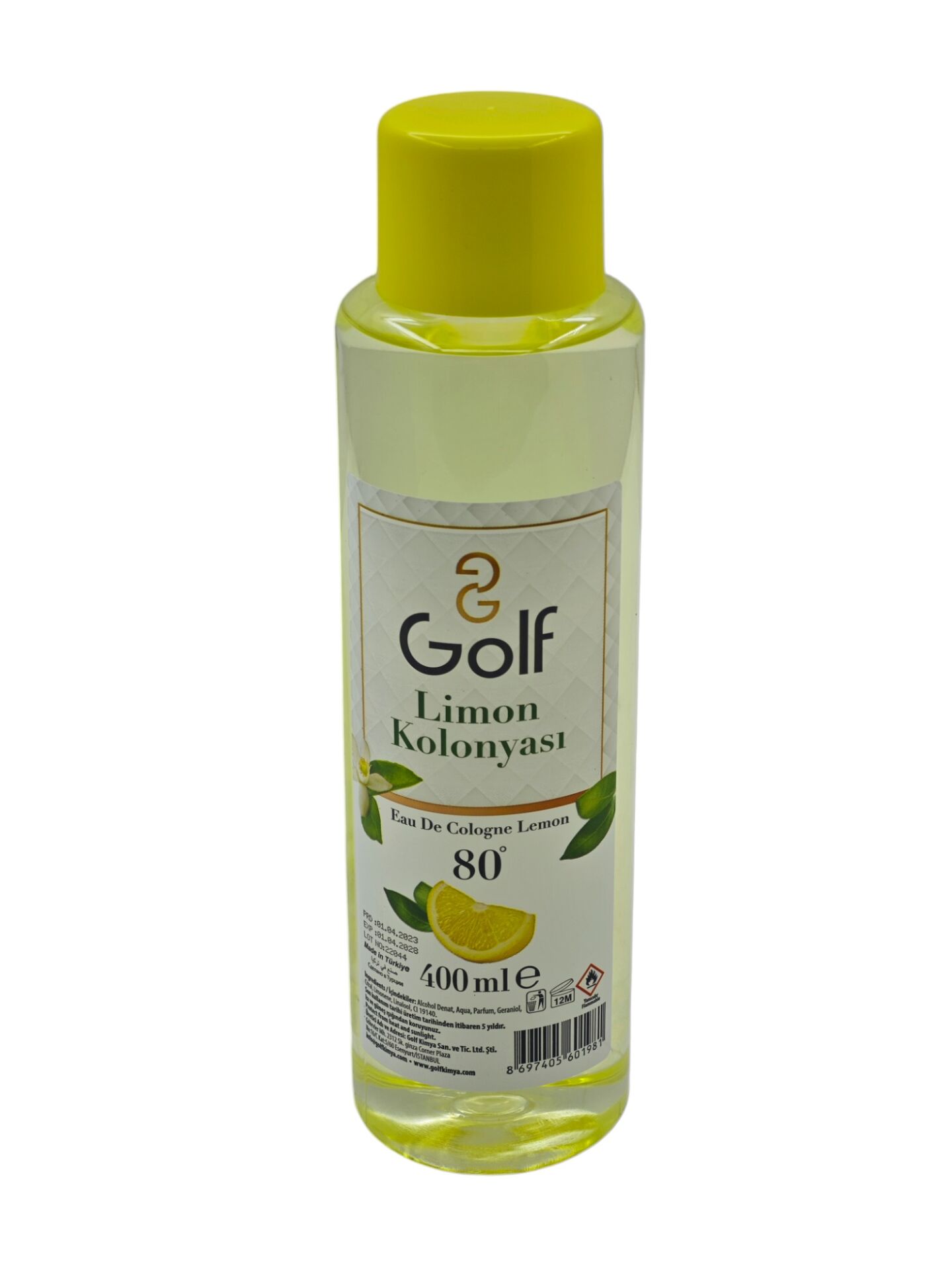 0198   Golf 80 Limon Kolonyası 400ml